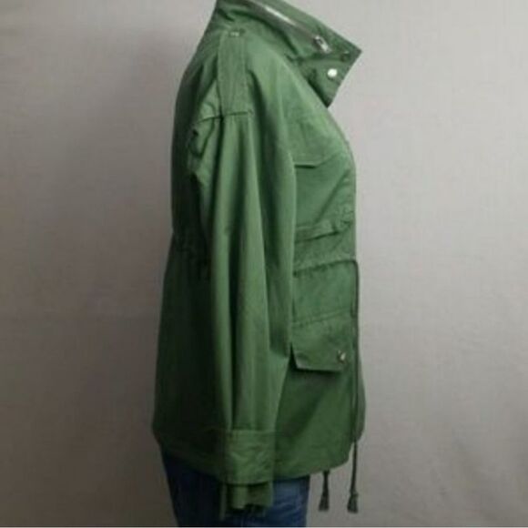 NWT Esther Army Green Anorak Jacket Medium - Picture 11 of 13